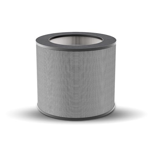 Air Purifier Replacement Filter, H13 Grade True HEPA Filter, Grey
