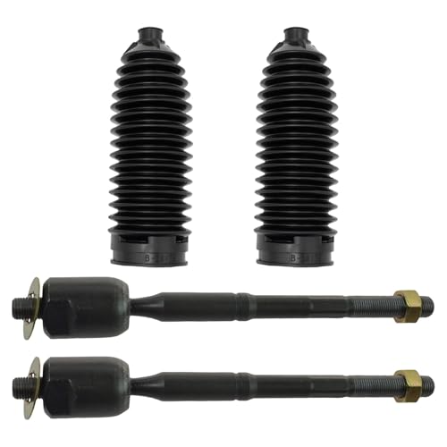 TRQ Front Driver & Passenger Side Inner Steering Kit Steering Rack & Pinion - style: PSA27273