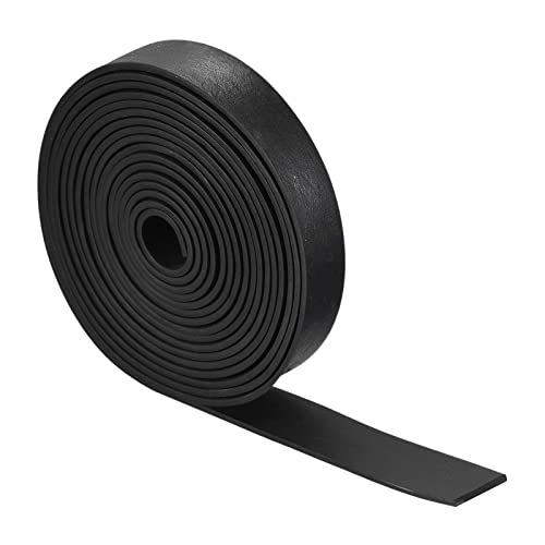 uxcell EPDM Rubber Foam Sheet Strips 3/16" T x 0.39" W x 78.74" L, Neoprene Rubber Sheet Rolls for DIY Gasket, Sealing Padding, Reduce Vibration Mat - size: 3/16"T x 0.39"W x 78.74"L