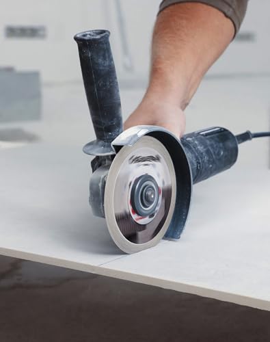 Casaverde Super Thin 4.5" Ceramic Cutting Diamond Blade - Porcelain Tile Blade Cut on Hard Tile,Ceramic,Marble,Granite,Porcelain - size: 4.5 inch