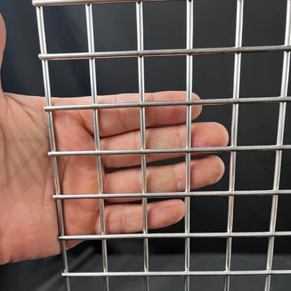 11Gauge 48"x24"Stainless Steel Hardware Cloth 1 inch Delivered Flat|Strong Heavy Wire Fence Chicken Wire Fencing Metal Screen for Screen Door Mesh,Poultry Cage,Grill Mesh,Bird Netting,Pet Metal Grate - size: 48"x24", style: 11 Gauge, 1 inch Holes
