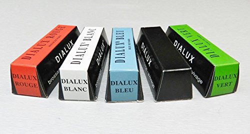 Dialux Metal Polishing Compound 5 bar 4oz 1/4b