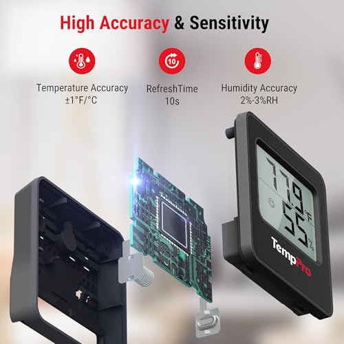 TempPro TempAir Hygrometer Indoor Thermometer for Home - size: Indoor Thermometer