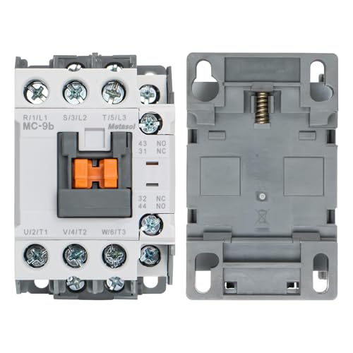 BAOMAIN 9A Magnetic Contactor MC-9b 3 Pole 110V AC Coil 1NO+1NC UL