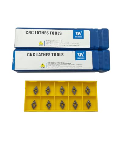 1/2"Tool Holder with DCMT21.51 Carbide Turning Inserts for Stainless Steel - size: 1/2" tool holders + DCMT21.51