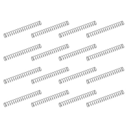 uxcell 50Pcs 304 Stainless Steel Compression Springs,0.4mmWD, 3mm ODx25mm L - size: 3mmx25mm