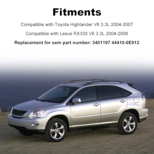 Power Steering Pressure Hose Compatible with Toyota Highlander Lexus RX330
