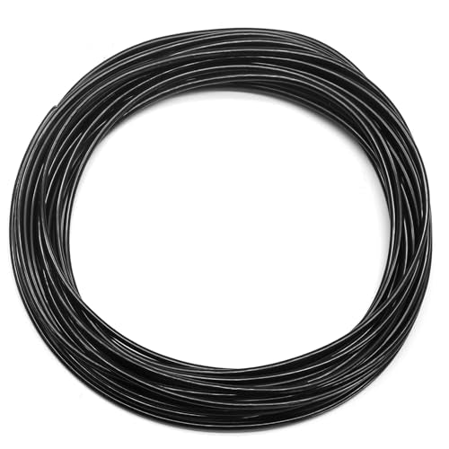Biaungdo 1/8" OD Pneumatic Tubing Pipe, Black, 10 Meter/32.8ft