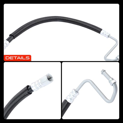 A-Premium Power Steering Pressure Hose Assembly Compatible with Dodge, Ram