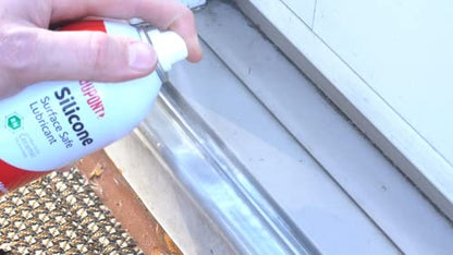 CRC Heavy Duty Silicone Lubricant, 11 Wt Oz, Clear Colorless Liquid & Dupont™ Silicone - Surface Safe Lubricant Aerosol, 14 oz