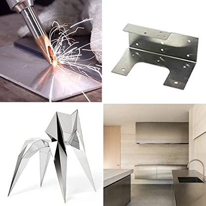 304 Stainless Steel Sheet, 14 Gauge 0.08" Thickness x 12" Width x12 Length, 304 Stainless Steel Metal Strip Plate (Brushed Finish) for Industry, Machinery, DIY Engineer, Decoration, 1 Pcs - size: 12"W × 12"L, style: 14Ga Thickness