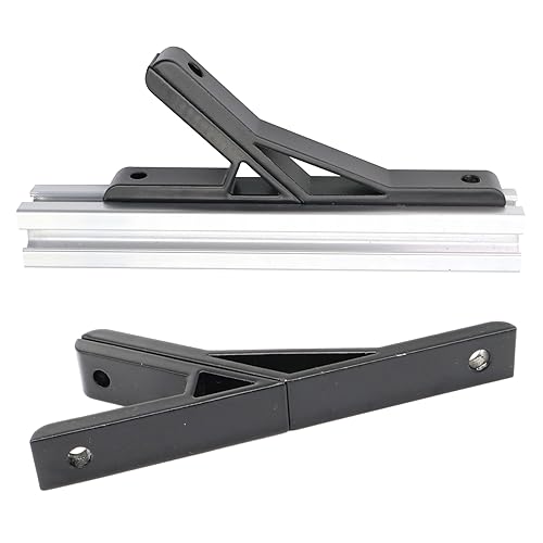 4 Set 45 & 135 Degree 2020 Aluminum Extrusion Corner Angle Brackets - style: 45 135D20-4P