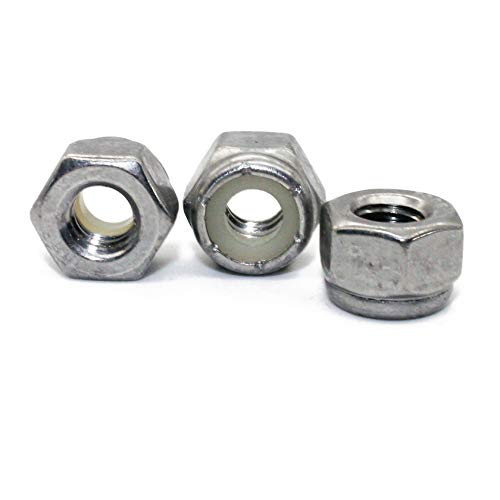 Fullerkreg 1/2"-13 Nylon Insert Lock Nut, 18-8 Stainless Steel - size: 1/2-13 (10 Pack)