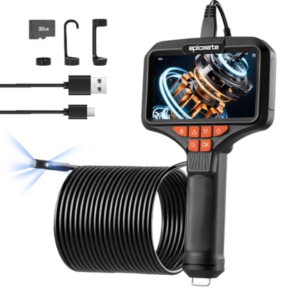 Endoscope Camera with Light for Automotive Wall Sewer Drain Inspection
