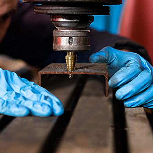 Step Drill Bit Set, M2 Step Drill Bit, 1/4" Hex Shank Faster Drilling Step Bit 1/4" to 3/4", Professional Unibit Drill Bit for Cutting Holes On Steel Sheets, Aluminum Sheets, Wood, Plastic etc.