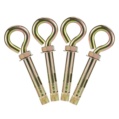 Concrete Eye Bolt Anchor, 15/32" x 4-3/4"Eyebolts Anchor for Brick - size: 15/32" x 4-3/4"