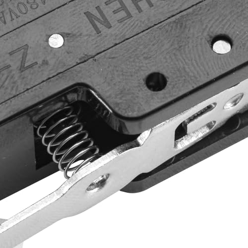 Heschen Micro Switch, Z-15GW22-B, Short Hinge Roller Lever, 3 Screw Terminal, 15A Rated Current