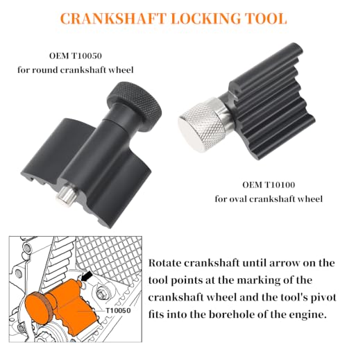 Camshaft Timing Belt Tool Kit, Replaces T10051 - size: Model B