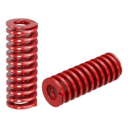 HARFINGTON 2pcs Die Spring 3/4" OD x 2" Free Length SMH4008, Red - size: 3/4" OD x 2" Free Length