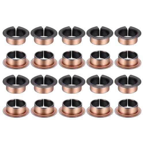 uxcell 40Pcs Flanged Sleeve Bearing, 14mm Bore x 16mm OD x 8mm Length - size: 14×16×8mm
