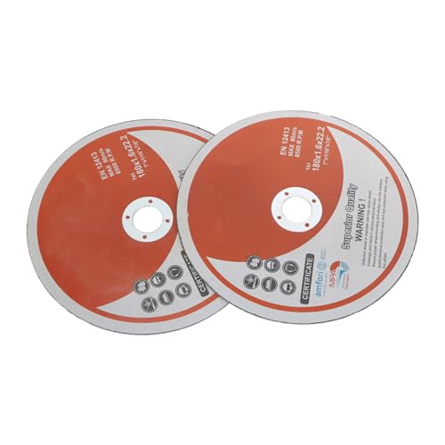 Cut Off Wheels 100 Pack, 7x1/16x7/8 inch Cutting Discs Ultra Thin Metal Stainless Steel Cut-Off Wheel Cutting Disc for Angle Grinder, General Purpose Metal Cutting - style: 7"x1/16"x7/8" 100pcs
