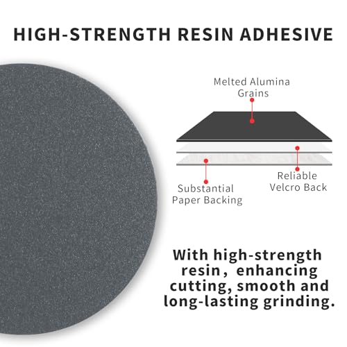 20 Pcs 3 Inch 1200 Grits No Hole Hook and Loop Sanding Discs, Silicon Carbide Wet Dry Flocking Sandpaper for Random Orbital Sander, Wood, Car, Metal, Plastic, Paint Polishing - style: 1200 Grit