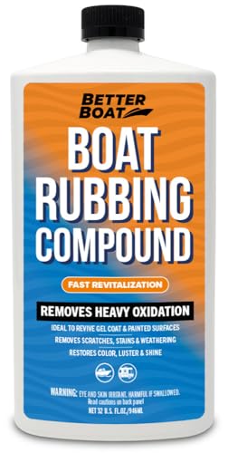 Marine Rubbing Compound, Fiberglass Buffing and Scratch Remover, Gelcoat