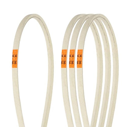 uxcell 4Pcs M36 Industrial Sewing Machine Belt 36.5" Outer Girth Rubber - size: M36
