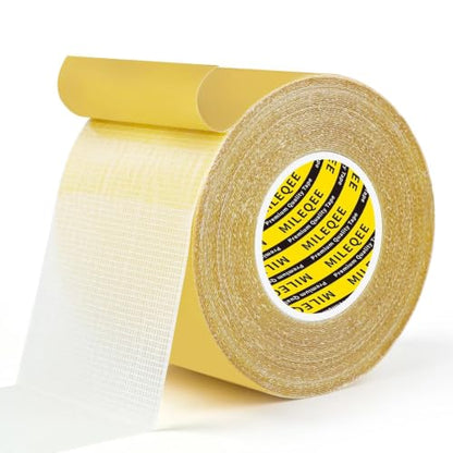 High Tack Double Sided Tape Heavy Duty Grid Mesh Stick,2" x 33FT - size: 1 Pack, 2" x 33FT