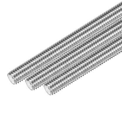 M METERXITY 12-Pack Fully Threaded Rod, M5x60mm 304 Stainless Steel Right Hand Thread Bar Studs for Furniture Anchor Bolts/Clamps/U-Bolts, Metric Threaded Screw - size: M5x60mm