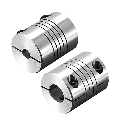 uxcell Motor Shaft 6mm to 11mm Helical Beam Coupler Coupling 25mm Dia 30mm Length - size: 6mm to 11mm