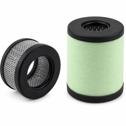 Oil Mist Filter Replacement Set for Edwards EMF20 Vacuum Pump Exhaust Filter, Replaces A223-04-199 A223-04-077, Fits RV12 E1M18 E2M18, Oil Separator & Odor Filter Kit