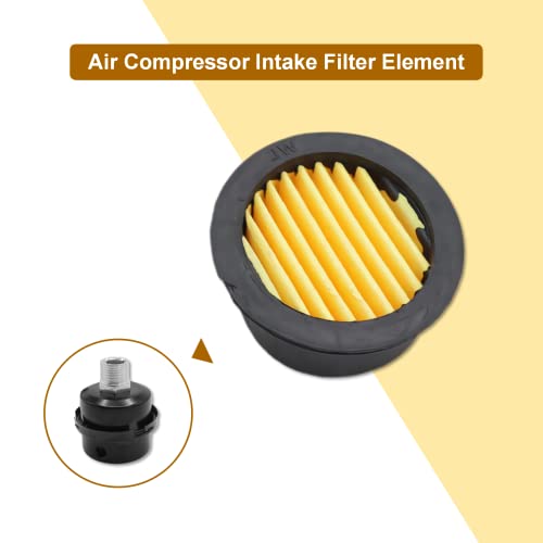 6-Pack Air Compressor Silencer Filter Replacement Elements - size: Elements