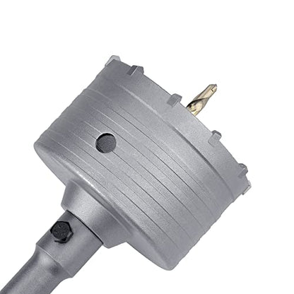 105mm (4-1/8 ") Concrete Hole Saw with 220mm SDS Plus Shank Rod - style: 105mm ( 4-1/8 inch )