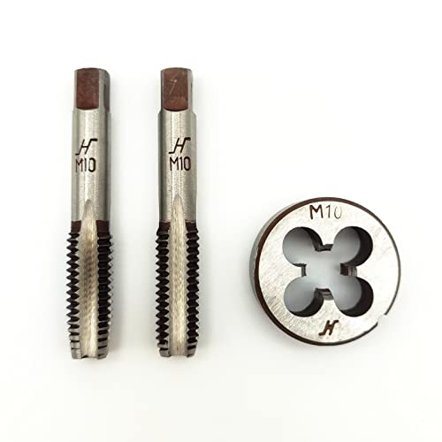 AtticZone M10 x 1.5 Metric Hand Thread Tap and Die Set, Right Hand - size: M10x1.5