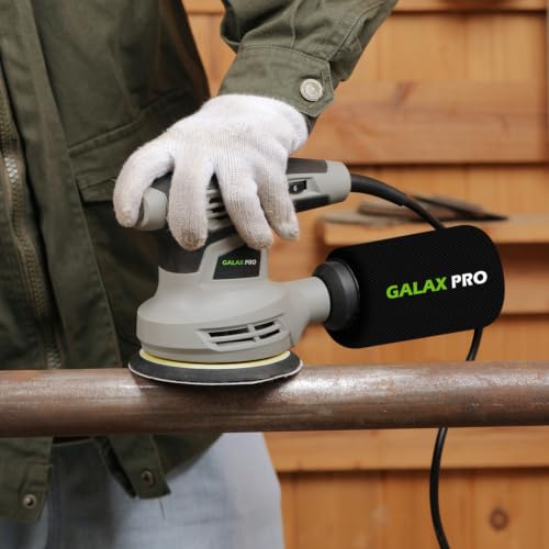 GALAX PRO 5-inch Random Orbital Sander Corded 2.4-Amp with 15PCS Sandpapers