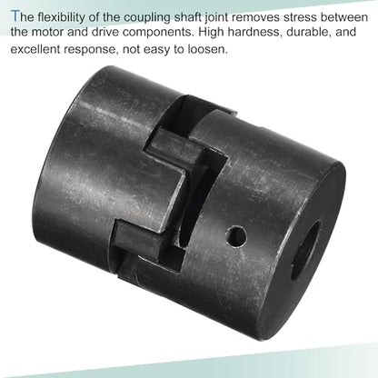 MECCANIXITY Flexible Coupling Shaft 14mm to 18mm 54mm x 44.5mm Motor Coupler Joint