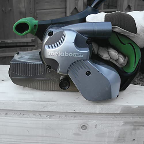 Metabo HPT Belt Sander | 3 x 21 Inch | For Woodworking | Variable Speed | 9.0 Amp Motor | Soft Grip | 5-Year Warranty | SB8V2 - style: Metabo HPT SB8V2
