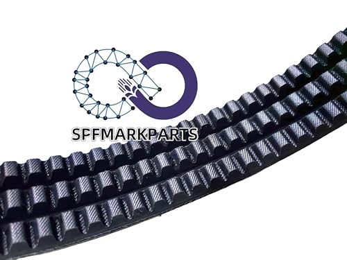 542166629 SPF Floor Saw Drive Belt with 4 Bands 1 1/2" x 46 1/2" Compatible with Husqvarna 542166629 FS6600 FS8400 with 18" 26" and 36" Blades - size: 1 1/2" x 46 1/2"