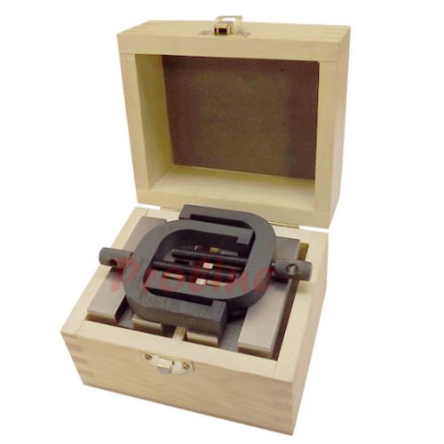 1-5/8" x 1-3/4" x 2-3/4" V Block & Clamp Set Steel Gauge Gage Machinist Tool