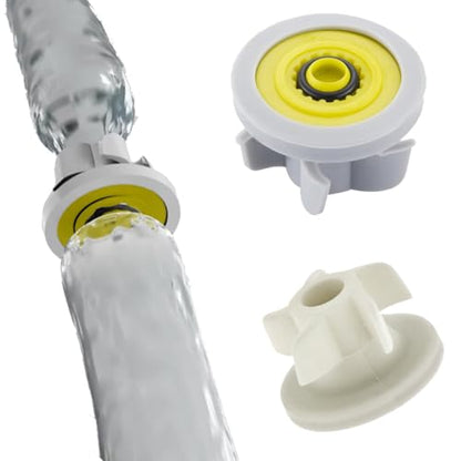 Neoperl PCW-02 Turbine Flow Regulator Silicone 1.0 to 2.5 gpm for use with shower handles, bibs and pillar taps Any 1/2"" Threads 13 1310 (Yellow 2.2 GPM) - color: Yellow 2.2 GPM