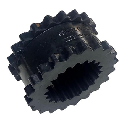 9JE Coupling Sleeve Rubber Elastomer 9J for S-Flex Series, Solid Design, 6" OD, 3" Elastomer Length,1800 in-lbs Nominal Torque