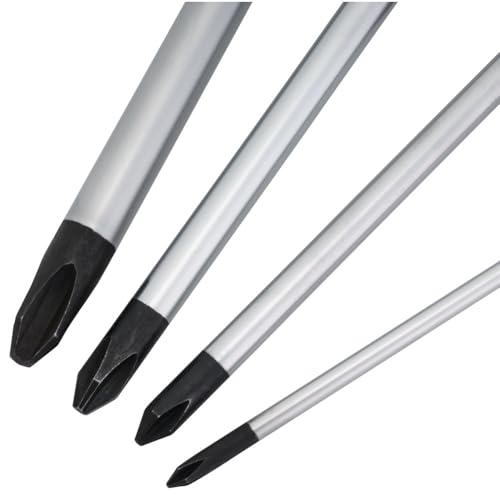 Tusk JIS Screwdriver Set - 4-Piece, #0/#1/#2/#3