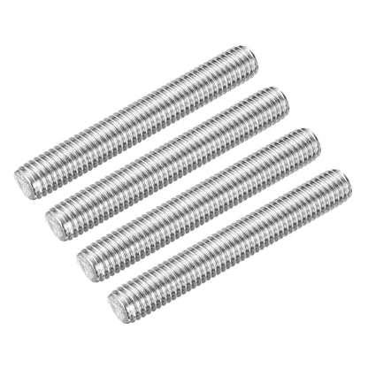 MECCANIXITY Fully Threaded Rod 1/2"-13 UNC Thread Pitch 304 Stainless Steel Right Hand Threaded Rods Bar Studs,3.54 Inch 4 Pack - size: 1/2"-13 UNC x 3.54 inch