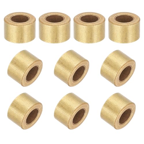 uxcell 20Pcs Sleeve Bearings, 5mm Bore x 9mm OD x 6mm Length, Self-Lubricating Sintered Bronze Bushings - size: 5mm Bore x 9mm OD x 6mm Length