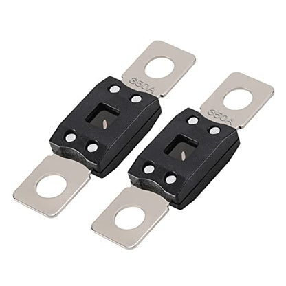 VEXUNGA Mega Fuse 350A MEGA/AMG/ANM Screw Fuse 350 Amp 350Amp High Current Strip Bolt-on Fuses for Cars (Pack of 2pcs) - style: 350A
