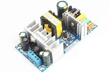 NOYITO AC to DC Isolated Power Supply Module DC 24V 4A 5V 1A Dual Output Power AC 120V (90-256V) 50-60Hz to 24V 5V 120W Industrial Power Module (Dual Output 24V 4A, 5V 1A, Blue) - size: Dual Output 24V 4A / 5V 1A