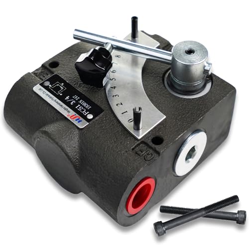 Hydraulic Adjustable Flow Directional Control Valve (3/4" NPT Port, 30 GPM, FC51 without Relief) - size: 3/4" NPT Port, 30 GPM, style: FC51 without Relief