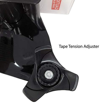 Clipco Tape Dispenser Gun Packing Tape Included (3-Pack) (Black-Gray)
