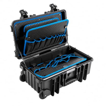 B&W International Jumbo 6600 Outdoor Tool Case with Pocket Tool Boards, Black - size: JUMBO 6600 - X-Large Rugged Case